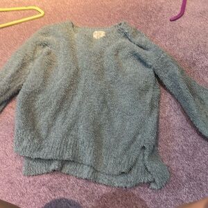EXTREMELY soft teal sweater